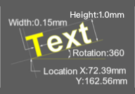 Character width to height ratio